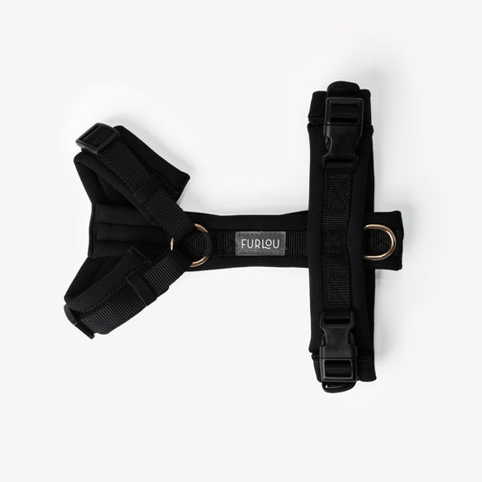 FURLOU Comfort Dog Harness — Black