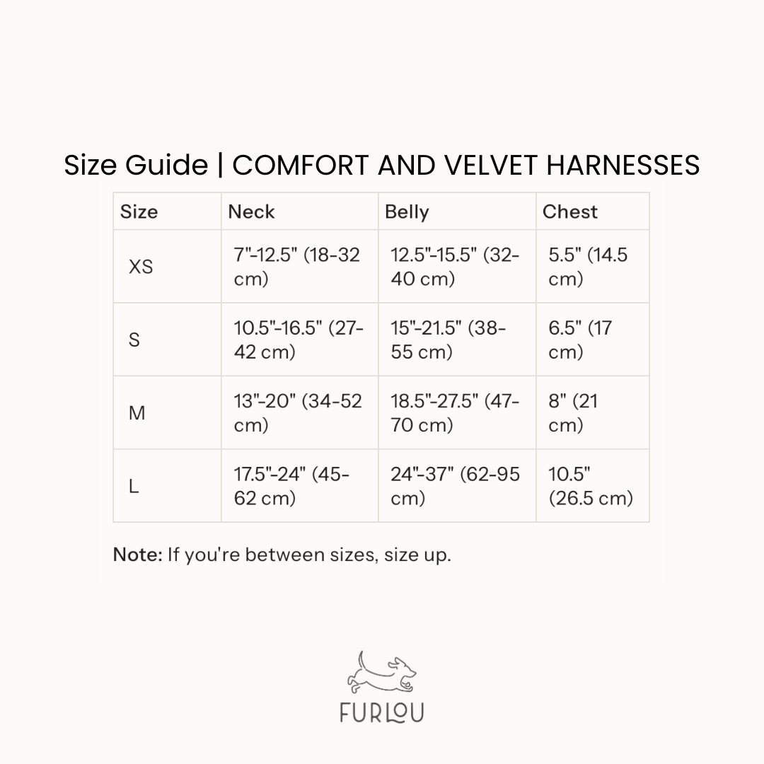 FURLOU Comfort Dog Harness — Blue